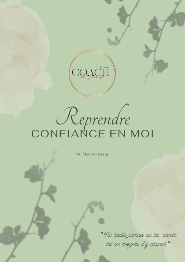 Livret "Reprendre confiance en moi"