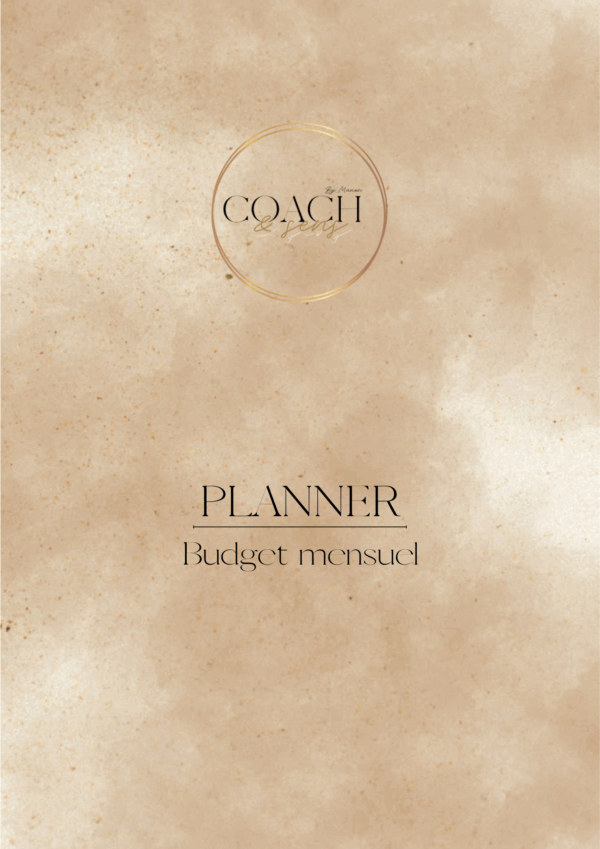 PLANNER Budget mensuel